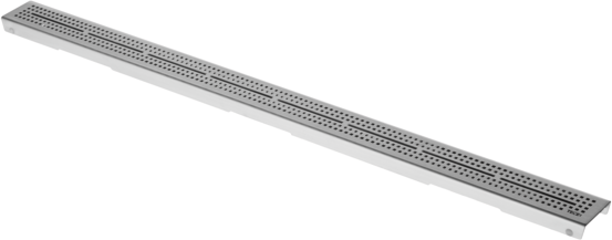 εικόνα του TECE TECEdrainline design grate "quadratum", brushed stainless steel, 1500 mm #601551