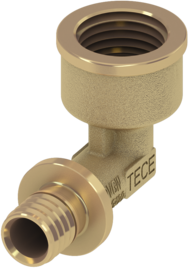 TECE TECEflex Winkelübergangsmuffe Dimension 32 x Rp 1", Siliziumbronze #708105