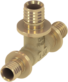 TECE TECEflex T-Stück reduziert Dimension 40 x 32 x 32, Siliziumbronze #710617