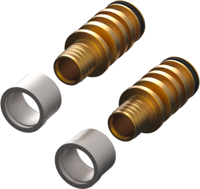 TECE TECEfloor Anschlussadapter-Set Typ TECEflex für Industrie-Heizkreisverteiler #77390114