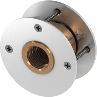 TECE TECElogo-Push Universal-Wanddurchführung Dimension 16 x Rp 1/2", Rotguss/Si-Bronze #8723009