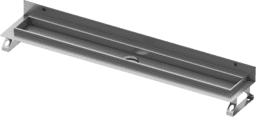 Bild von TECE TECEdrainline Duschrinne, mit Wandaufkantung und Seal System Dichtband, 900 mm #600901