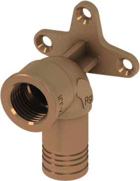 TECE TECElogo-Push Universal-Wandscheibe Dimension 20 x Rp 1/2", Rotguss/Si-Bronze #8723003