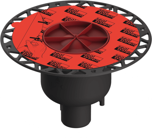 Obrázek TECE TECEdrainpoint S drain DN 50 vertical with Seal System universal flange #3601600