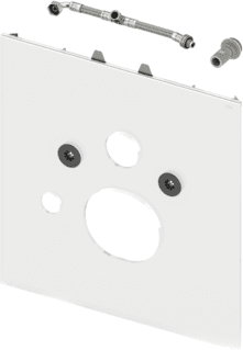 Obrázek TECE Skleněná WC deska TECElux pro AquaClean Mera, lesklé bílé sklo #9650104