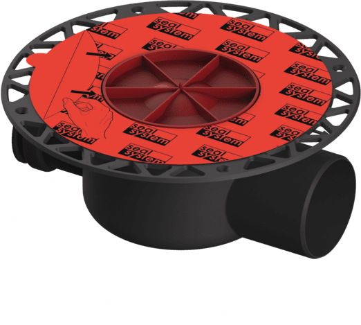 Picture of TECE TECEdrainpoint S drain DN 70 with Seal System universal flange #3603500