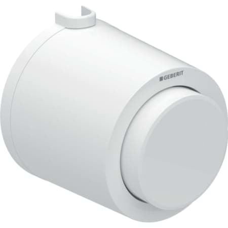 Picture of GEBERIT type 01 remote control pneumatic, for single flush, surface-mounted lever handle #116.046.11.1 - white-alpine