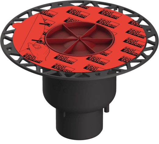 Obrázek TECE TECEdrainpoint S drain DN 70 vertical with Seal System universal flange #3603600