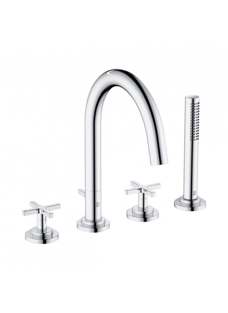KLUDI Wannenfüll- und Brausearmatur DN 15 #204250520 - Chrom