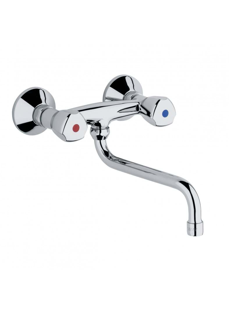 KLUDI Spültisch-Wandarmatur DN 15 #310520508 - Chrom