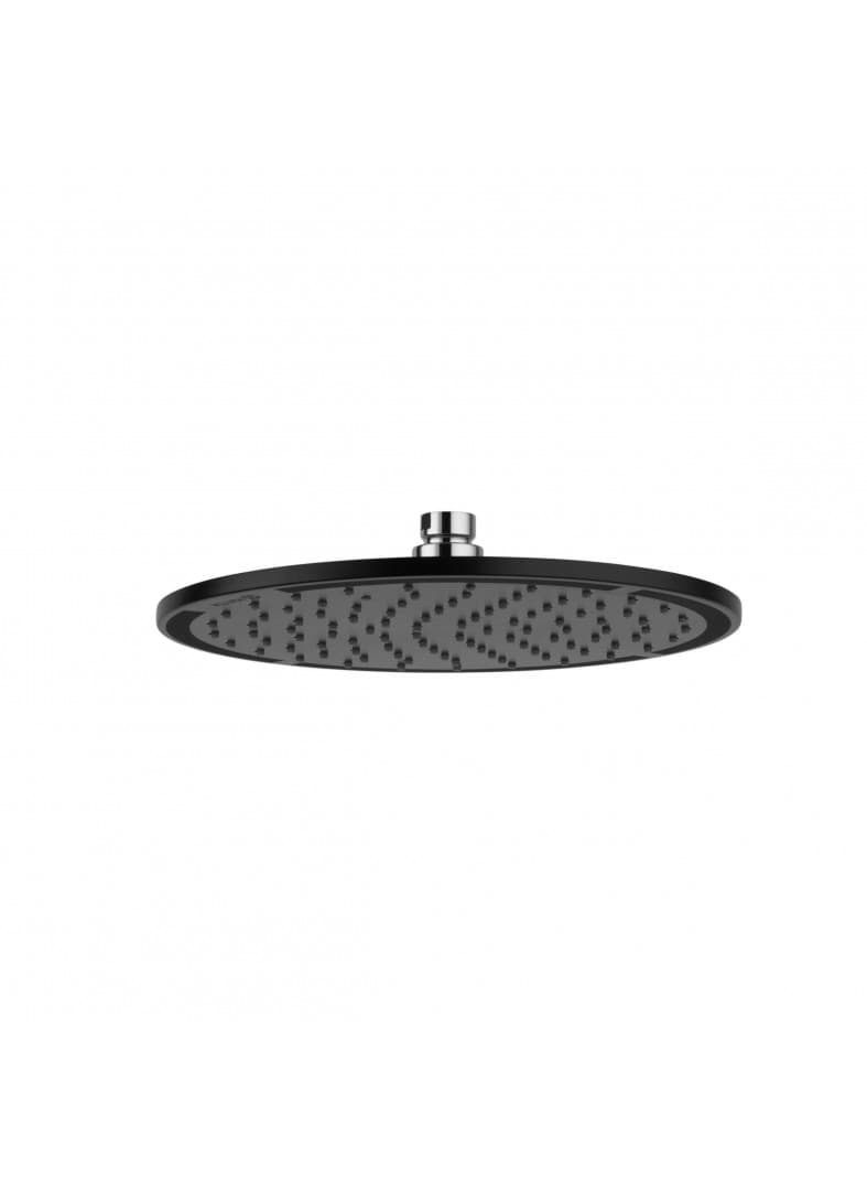 KLUDI A-QA Tellerkopfbrause DN 15 #6432587-00 - mattschwarz/chrom