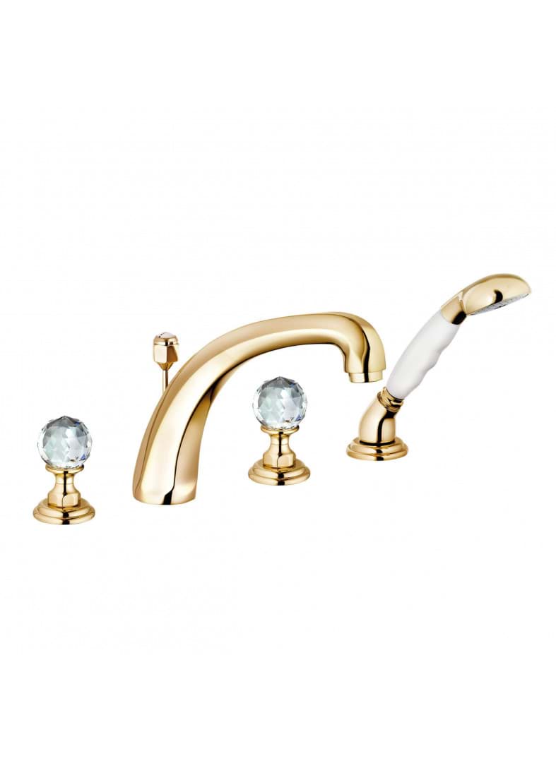 KLUDI 1926 bath- and shower mixer DN 15 #5152445G4 - gold plated 23 carat resmi