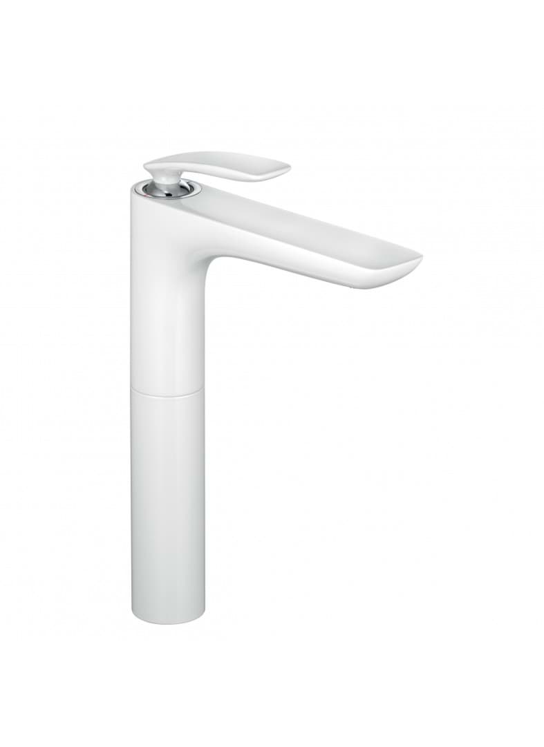 KLUDI BALANCE Waschschüssel-Einhandmischer DN 15 #522989175WR5 - weiß/chrom