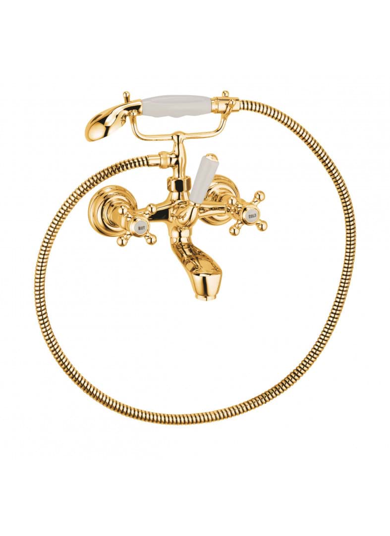 KLUDI Wannenfüll- und Brausearmatur DN 15 #514414520 - Gold
