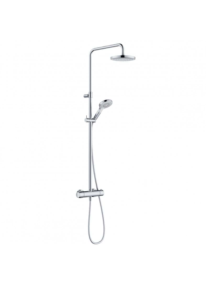 Picture of KLUDI KLUDI-DIVE Thermostat Dual Shower System DN 15 #6907905-00 - chrome