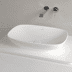 Bild von VILLEROY BOCH Loop & Friends Aufsatzwaschbecken, 560 x 380 x 120 mm, Weiß Alpin CeramicPlus, mit Überlauf 4A4900R1