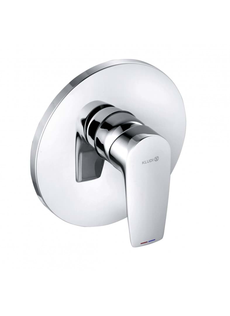 Picture of KLUDI PURE&SOLID concealed single lever shower mixer #346550575 - chrome