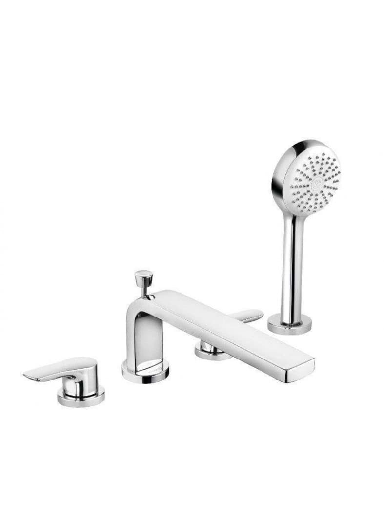 Picture of KLUDI PURE&SOLID bath- and shower mixer DN 15 #344230575 - chrome