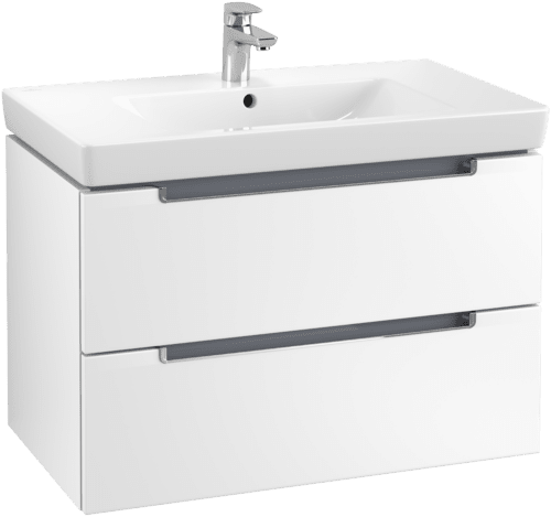VILLEROY BOCH Subway 2.0 Vanity unit, 2 pull-out compartments, 787 x 520 x 449 mm, White Matt A69610MS resmi