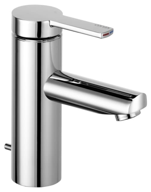 Picture of KEUCO Plan Blue single lever basin mixer with pop-up waste 53902010000 chrome