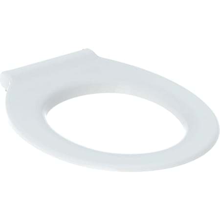 Picture of GEBERIT Renova Comfort WC seat ring barrier-free, antibacterial, fixing from above white 500.680.01.1