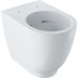 Bild von 500.602.01.8 Geberit Acanto Stand-WC Tiefspüler, erhöht, wandbündig, geschlossene Form, Rimfree