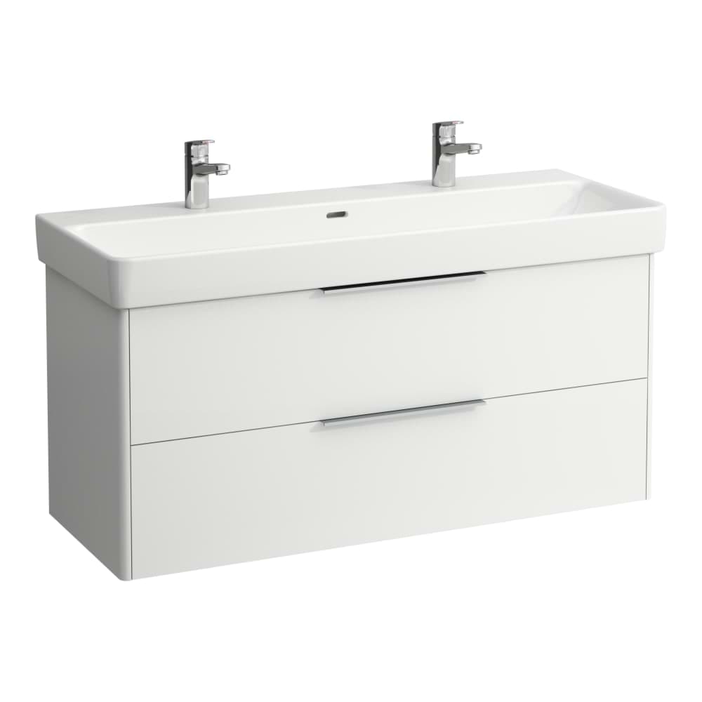 εικόνα του LAUFEN BASE Vanity unit, 2 drawers, matches washbasin 814965 1160 x 440 x 530 mm #H4024921109991 - 999 - Multicolour