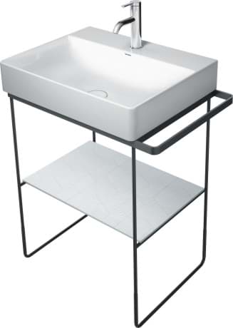 Picture of DURAVIT Metal console 003101 Design by Duravit #0031011000 - Color 10, Chrome Polished 665 mm