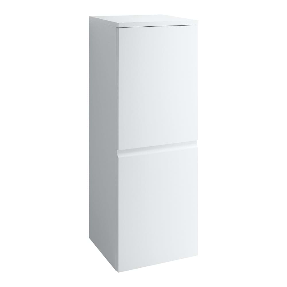 LAUFEN PRO S Halbhochschrank, 1 Tür, Türanschlag links, 2 Glasablagen 350 x 335 x 1000 mm #H4831110954231 - 423 - Wenge strukturiert