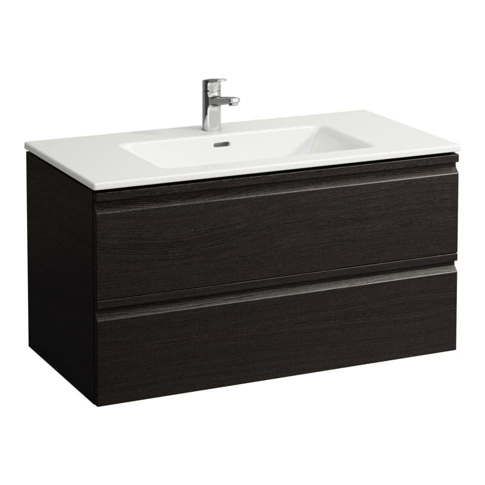 Зображення з  LAUFEN PRO S Combipack 1000 mm, washbasin 'slim' with vanity unit 'Pro' with 2 drawers, incl. drawer organiser 1000 x 500 x 545 mm #H8619654751041 - 475 - White glossy