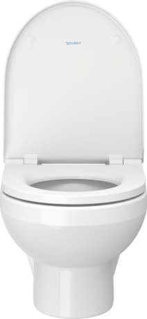 Зображення з  DURAVIT Wall-mounted toilet 256209 Design by Duravit #25620900001 - © Color 00, White High Gloss, Flush water quantity: 4,5 l 365 x 540 mm