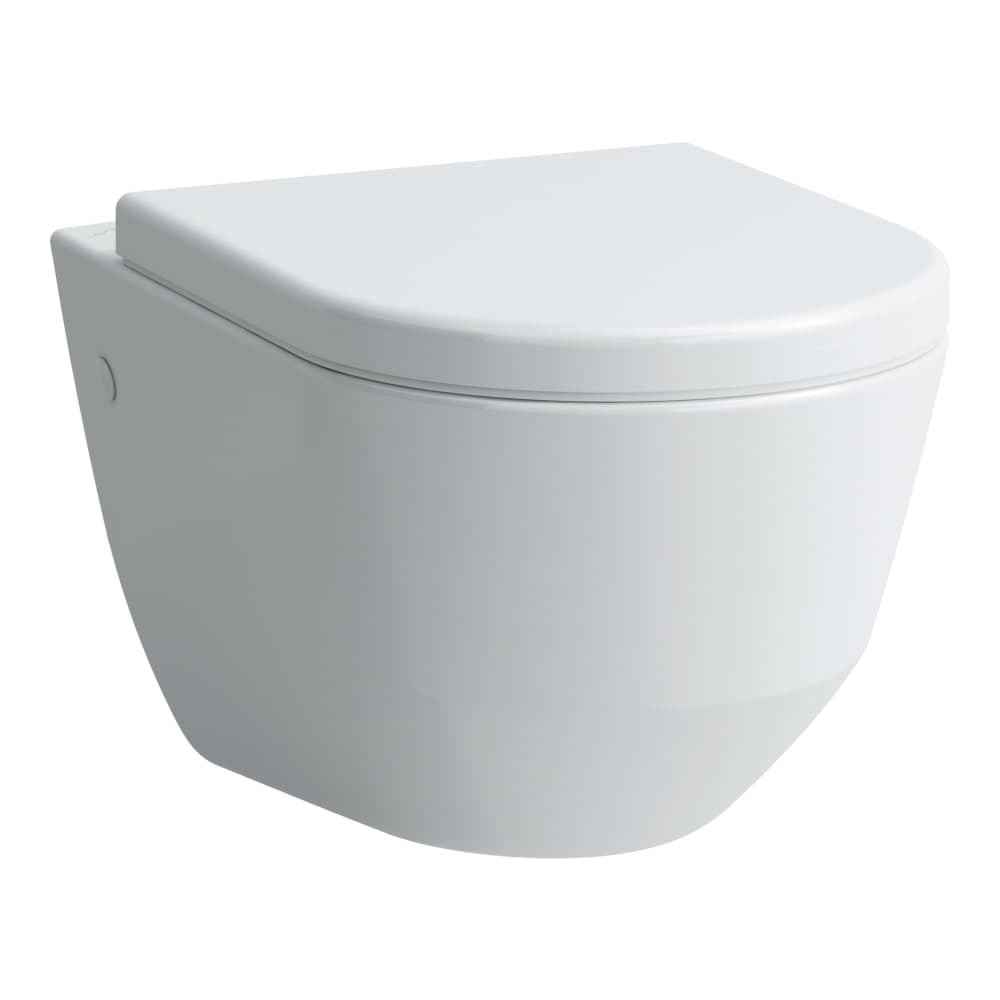 Picture of LAUFEN PRO Wall-hung WC, washdown, with flushing rim 530 x 360 x 340 mm #H8209560000001 - 000 - White
