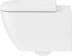 Bild von DURAVIT WC-Sitz 006459 Design by sieger design #0064590000 - Farbe 00, Form: D-shaped, Weiß Hochglanz, Farbe Scharnier: Edelstahl, Überlappend 359 x 430 mm