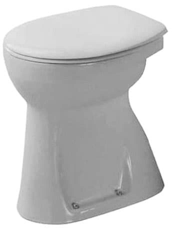 DURAVIT Stand WC Duraplus Sudan 021201 #0212014700 - © Farbe 00, Weiß Hochglanz, Spülwassermenge: 6 l 360 x 505 mm