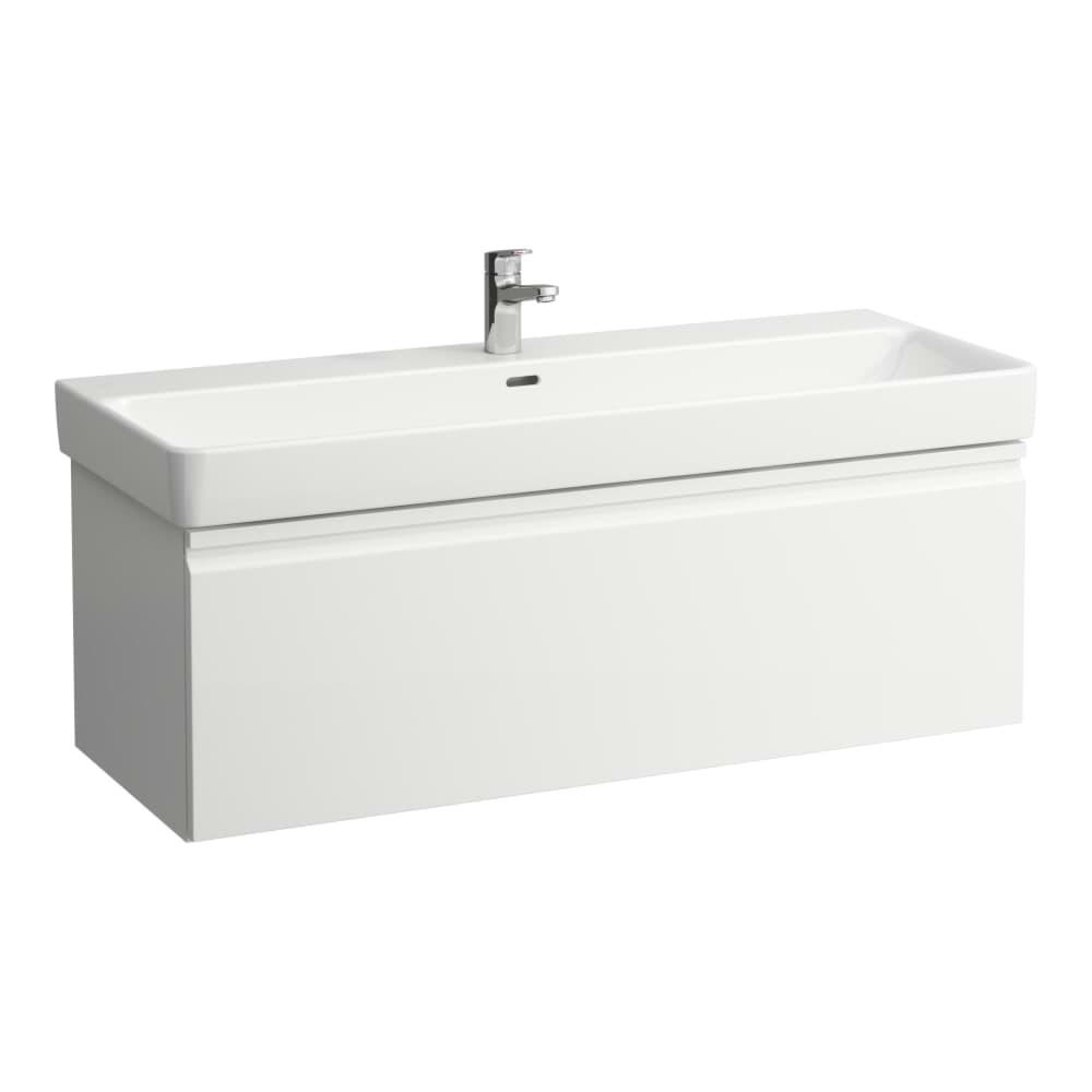 LAUFEN PRO S Waschtischunterbau, 1 Schublade, passend zu Waschtisch 814965 1160 x 450 x 395 mm #H4835610964231 - 423 - Wenge strukturiert