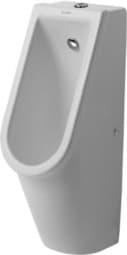 Bild von DURAVIT Urinal 082625 Design by Philippe Starck #0826252000 - Farbe 00, Weiß Hochglanz, Inkl. Befestigungsmaterial 245 x 300 mm