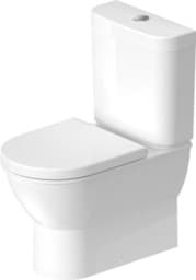 Bild von DURAVIT Stand WC für Kombination 213809 Design by sieger design #2138092000 - © Farbe 20, Weiß Hochglanz, HygieneGlaze, Spülwassermenge: 4,5 l 370 x 630 mm