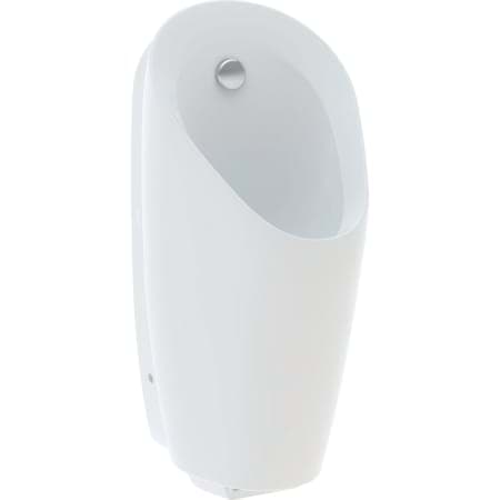 Picture of GEBERIT Preda urinal with integrated control, mains operation #116.072.00.1 - white