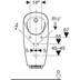 Bild von GEBERIT Preda Urinal mit integrierter Steuerung, Netzbetrieb #116.072.00.1 - weiß