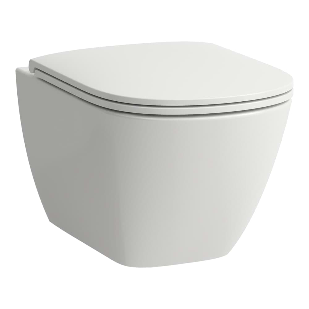 Picture of LAUFEN LUA Wall-hung WC Advanced, washdown, rimless 520 x 360 x 345 mm 400 - White LCC (LAUFEN Clean Coat) H8200804000001