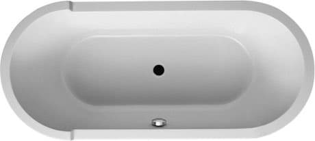 DURAVIT Badewanne 700010 Design by Philippe Starck #700010000000000 - Farbe 00 1800 x 800 mm