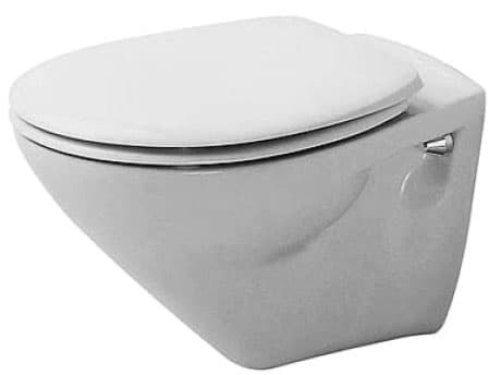 Зображення з  DURAVIT Wall-mounted toilet Hornberg 019209 Design by Duravit #0192090000 - © Color 00, White High Gloss, Flush water quantity: 6 l 360 x 530 mm