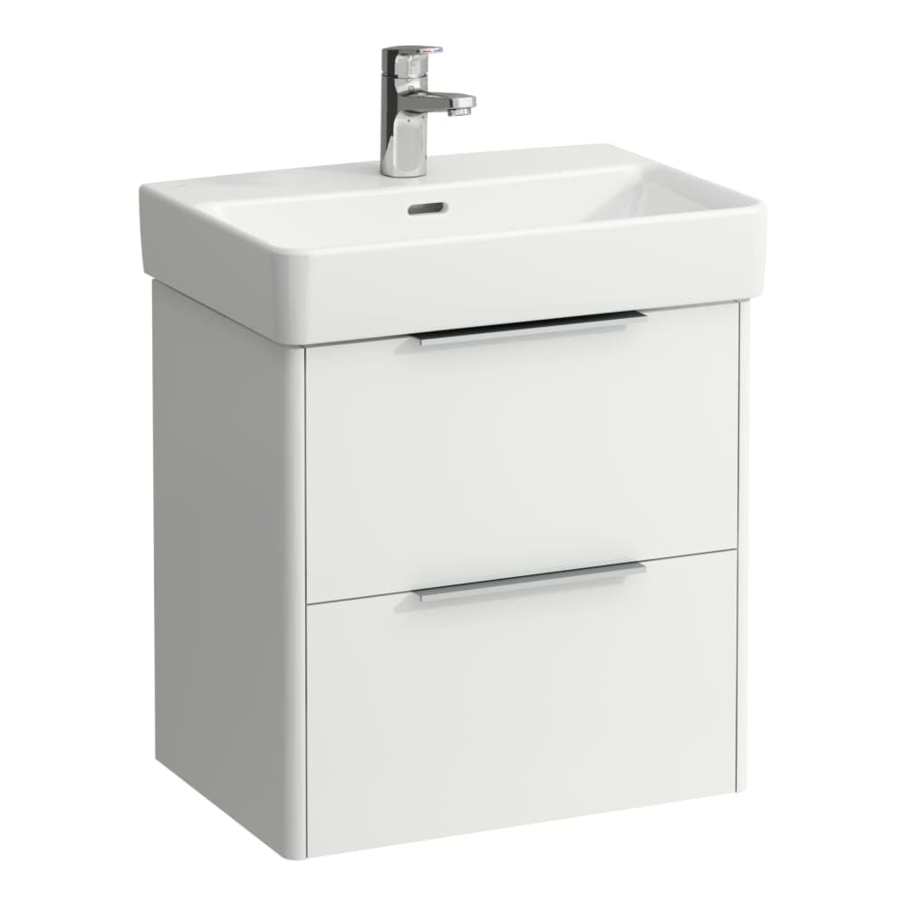 LAUFEN BASE Waschtischunterbau, 2 Schubladen, passend zu Waschtisch H818958 520 x 360 x 530 mm #H4021521102631 - 263 - Ulme dunkel