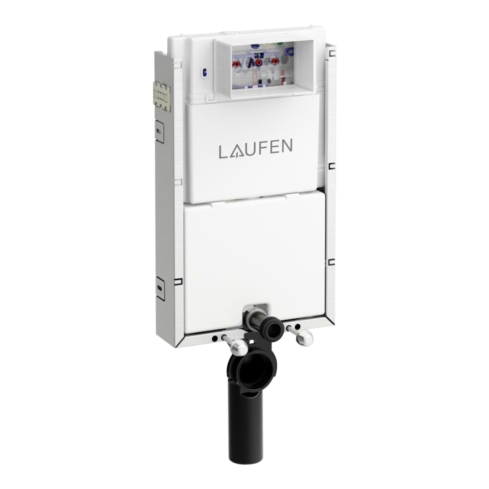 LAUFEN LIS TW1 Nassbau-Element mit Spülkasten für Wand-WCs, Zwei-Mengen-Spülung 6/3L (umstellbar auf 4.5/3L) 450 x 125 x 770 mm #H8946630000001