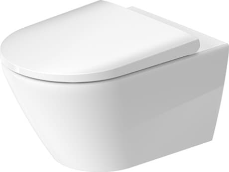 Picture of DURAVIT Wall-mounted toilet 257709 Design by Bertrand Lejoly #2577092000 - © Color 20, White High Gloss, HygieneGlaze, Flush water quantity: 4,5 l 370 x 540 mm
