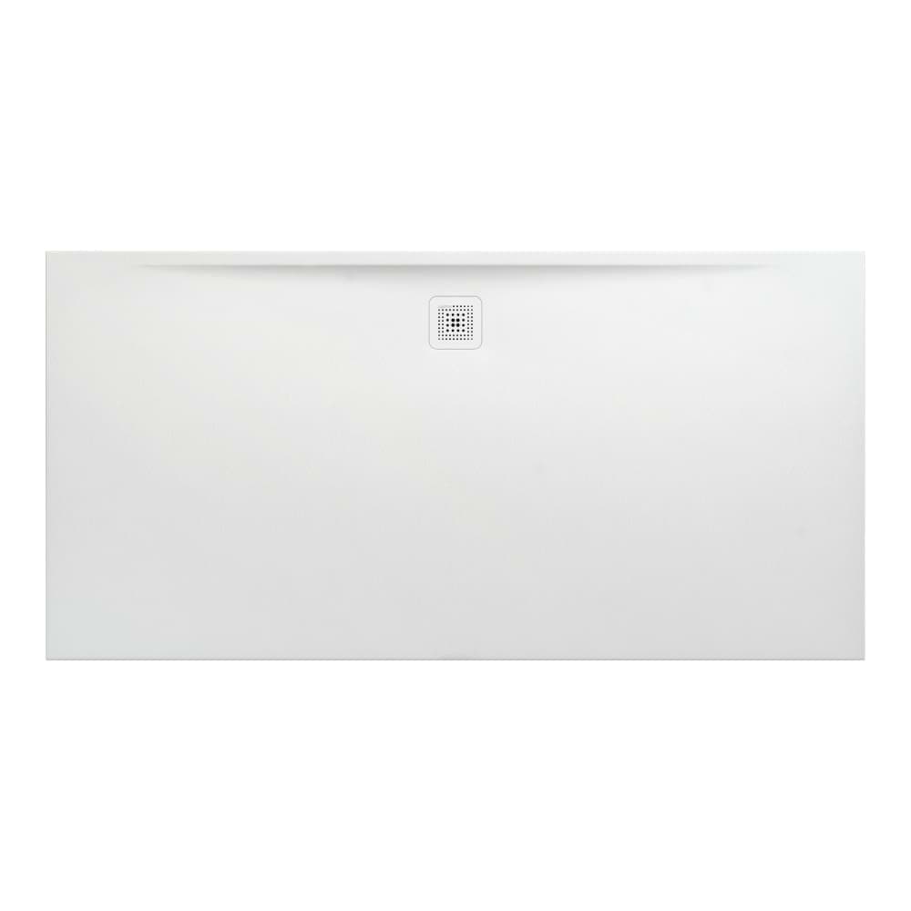 εικόνα του LAUFEN PRO Shower tray, made of Marbond composite material, super flat, rectangular, outlet at long side 2000 x 1000 x 36 mm 000 - White H2119570000001