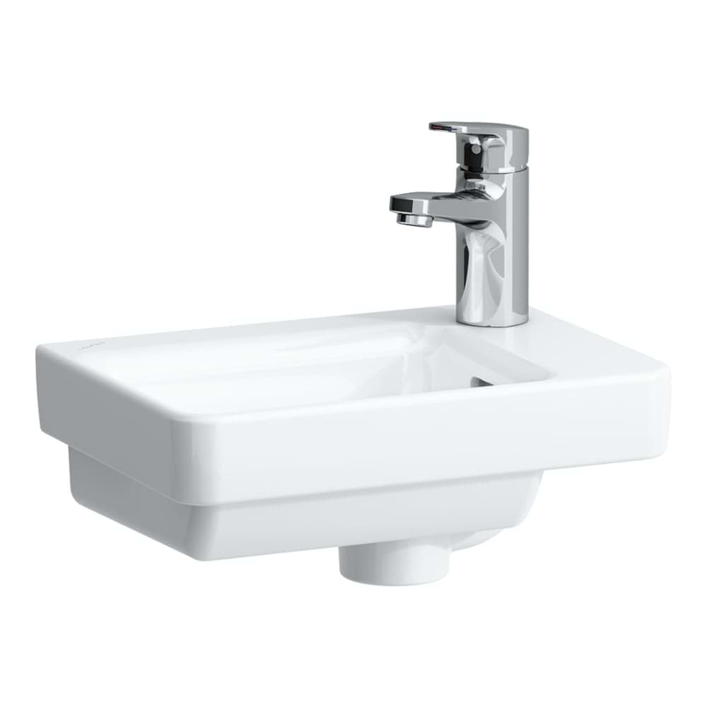 Picture of LAUFEN PRO S Small washbasin, tap bank right 360 x 250 x 145 mm #H8159604001041