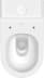 Bild von DURAVIT Stand WC für Kombination 200209 Design by Bertrand Lejoly #2002090000 - © Farbe 00, Weiß Hochglanz, Abgang: waagerecht, Verdrängung, Längenverstellbar 370 x 650 mm