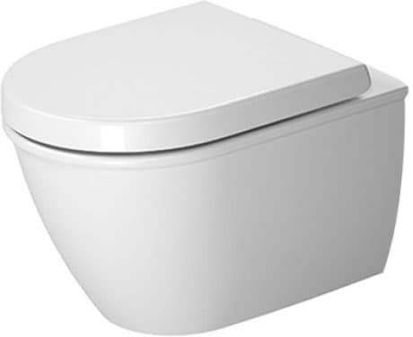 DURAVIT Wand WC Compact 254909 Design by sieger design #2549092000 - © Farbe 00, Weiß Hochglanz, Spülwassermenge: 4,5 l 365 x 485 mm