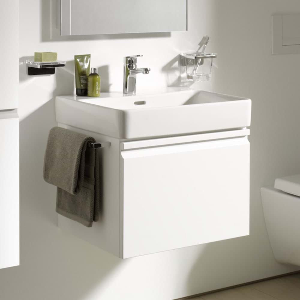 Picture of LAUFEN PRO S Vanity unit, 1 drawer, matches washbasin 810962 520 x 450 x 390 mm 463 - White H4833510964631
